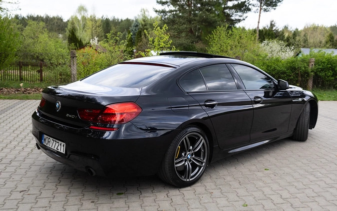 BMW Seria 6 cena 124800 przebieg: 126250, rok produkcji 2014 z Rydułtowy małe 742